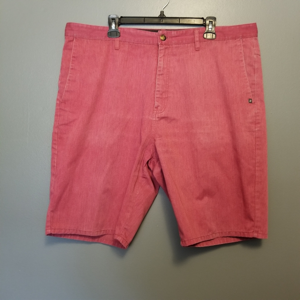 Volcom Corpo Class Shorts Faded Red Size 40 - image 1